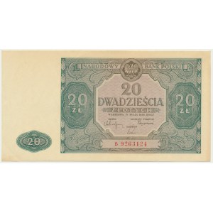 20 zlotých 1946 - B -