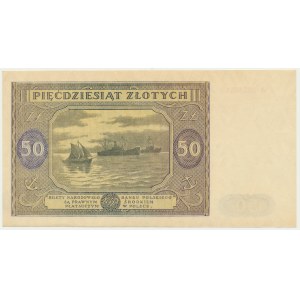 50 złotych 1946 - A - pierwsza seria