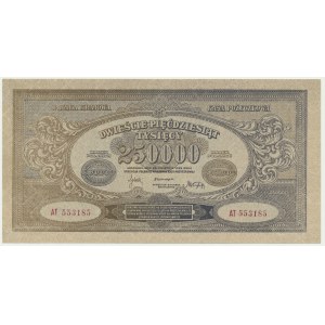 250.000 marek 1923 - AT - numeracja wąska -