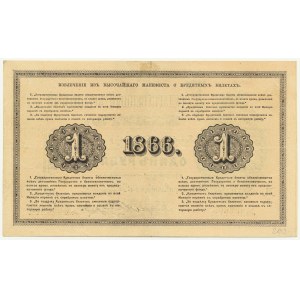 Russia, 1 Ruble 1866
