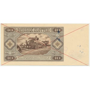 10 zlotých 1948 - SPECIMEN - D 0000000 -