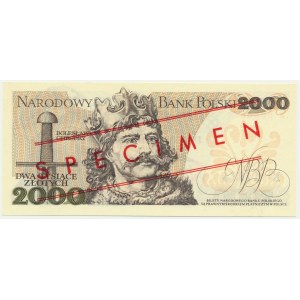2.000 złotych 1977 - WZÓR - A 0000000 - No.1483 -