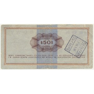 Pewex, 50 dolarów 1969 - Ei - RZADKI