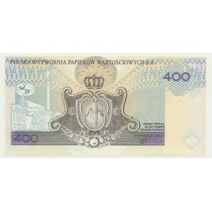 PWPW, 400 złotych 1996 - AB -