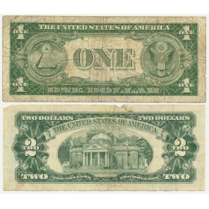 USA, lot 1-2 Dollars 1935-63 (2 pcs.)