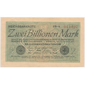 Germany, 2 billion Mark 1923