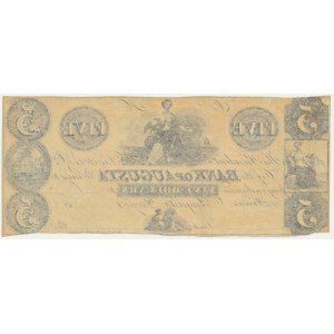 USA, Confederate States America, Georgia, 5 Dollars 18..