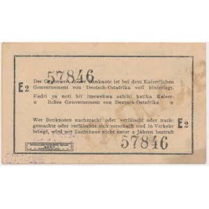 Nemecko, východná Afrika, 1 rupia 1915