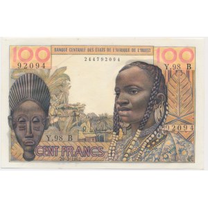 Západoafrické štáty, Benin, 100 frankov 1961