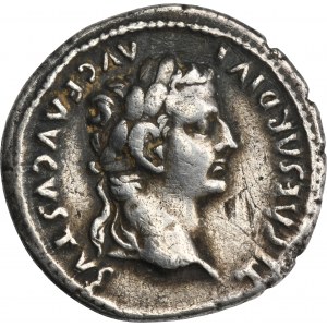 Roman Imperial, Tiberius, Denarius