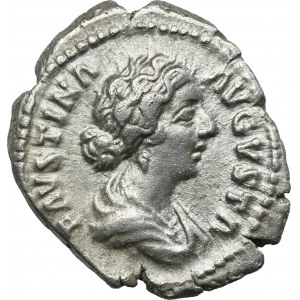 Roman Imperial, Faustina II Junior, Denarius