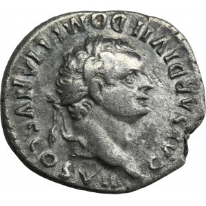 Roman Imperial, Domitian, Denarius