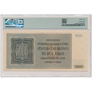 Čechy a Morava, 5 000 korun 1944 - MODEL - PMG 64