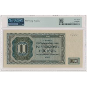 Čechy a Morava, 1 000 korun 1942 - 2. emise - PMG 63