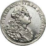 August II Silný, 2/3 tolaru (gulden) Drážďany 1713 ILH - RARE