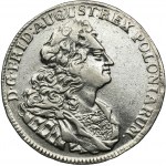 August II Silný, 2/3 toliarov (guldenov) Drážďany 1713 ILH - RARE
