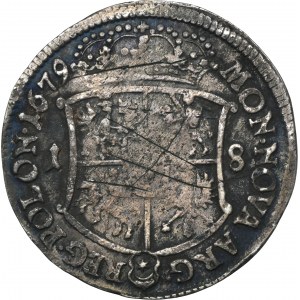 John III Sobieski, 1/4 Thaler Bromberg 1679 - RARE