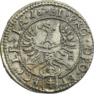Silesia, Duchy of Neisse, Friedrich von Hessen, 1 Kreuzer Neisse 1681 LPH
