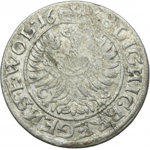 Silesia, Duchy of Liegnitz-Brieg-Wohlau, Christian, 3 Kreuzer Brieg 1668 CB - UNLISTED