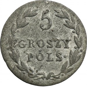 Polish Kingdom, 5 groszy polskich 1819 IB - RARER