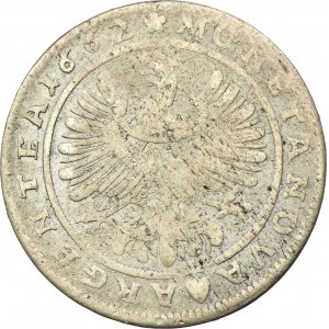 Slezsko, knížectví legnicko-brzesko-wołowskie, Krystian Wołowski, 15 Krajcarów Brzeg 1664 - NIENOTATED