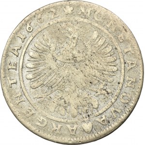 Silesia, Duchy of Liegnitz-Brieg-Wohlau, Christian, 15 Kreuzer Brieg 1664 - UNLISTED