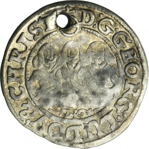 Silesia, Duchy of Liegnitz-Brieg-Wolau, Georg III, Ludwig IV, Christian, 1 Kreuzer Brieg 1653 - RARE