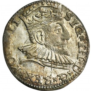 Sigismund III Vasa, 3 Groschen Riga 1591 - LI