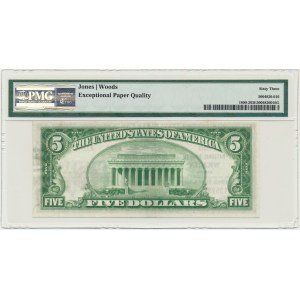USA, Wichita, Kansas, 5 Dollars 1929 - PMG 63 EPQ