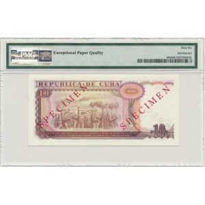 Kuba, 10 pesos 1991 - MODEL - PMG 66 EPQ