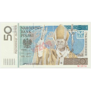 50 zlotých 2006 - MODEL - Ján Pavol II -