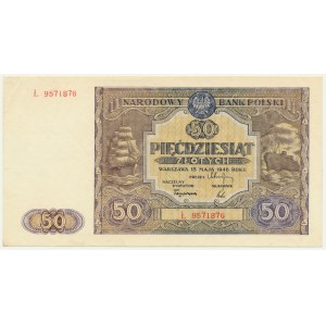 50 zlotých 1946 - Ł -