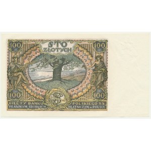 100 złotych 1934 - Ser. AV. - znw. +X+ -