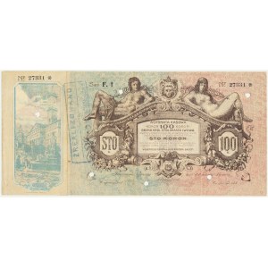 Lwów, Asygnata Kasowa na 100 koron 1915