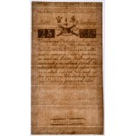 25 gold 1794 - B - interesting signature of Commissioner Grozmani - THIN PAPER