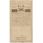 25 złotych 1794 - B - ciekawy podpis komisarza Grozmani - CIENKI PAPIER