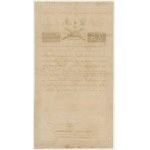 25 gold 1794 - B - interesting signature of Commissioner Grozmani - THIN PAPER