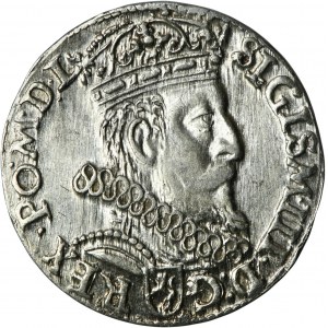 Sigismund III Vasa, 3 Groschen Krakau 1605