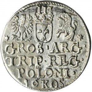 Sigismund III Vasa, 3 Groschen Krakau 1605