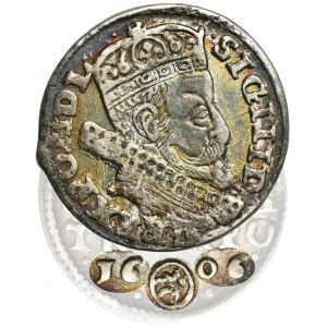 Žigmund III Vaza, Trojak Krakov 1606 - ZRARADKO, Lewart v okrúhlom štíte