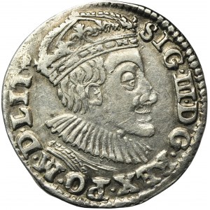 Sigismund III Vasa, 3 Groschen Olkusz 1590 - RARE