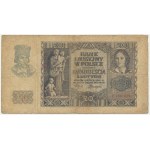 20 złotych 1940 - F - Stempel z Powstania Warszawskiego