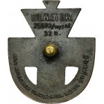Badge of the 3rd Sapper Battalion from Vilnius in a set with documents, badge and photo - UNIQUE SET