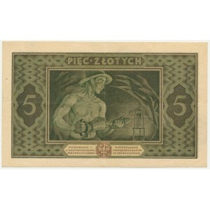 5 gold 1926 - H -.