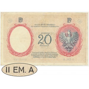 20 złotych 1924 - II EM.A -