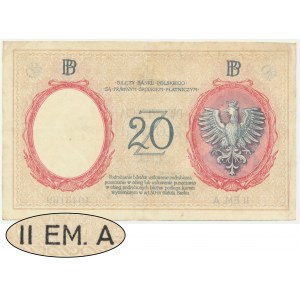 20 gold 1924 - II EM.A -.