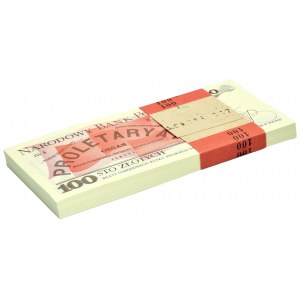 Paczka bankowa 100 złotych 1988 - TS - (100 szt.)