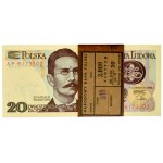 Bank parcel 20 zloty 1982 - AP - (100 pieces).