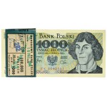 Bank parcel 1,000 zlotys 1982 - KK - (100 pieces).