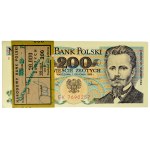 Bankový balík 200 zlotých 1988 - EK - (100 kusov).